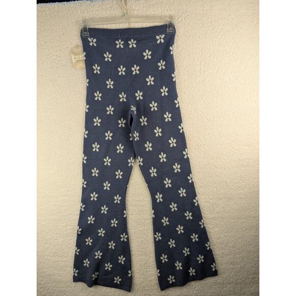Altar'd State floral knit flare pants size M - Picture 2 of 9